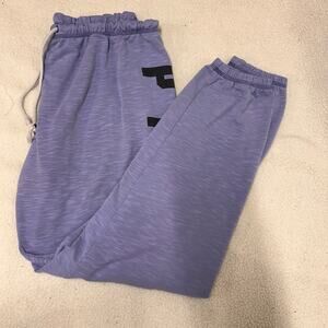 PINK Victoria’s Secret Lavender Jogger Sweatpants Size Medium 💜✨ Cozy Lounge